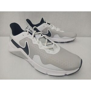Nike Legend Essential 2 Training Shoes CQ9356-002 Mens Size 11 White Gray‎